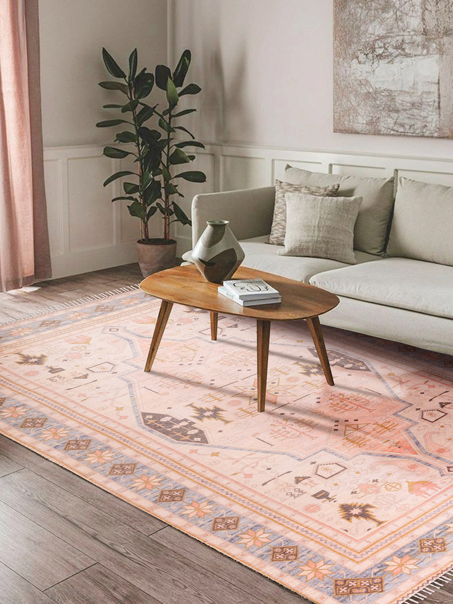 Soft and Durable Decorative Rug – Perfect for Living Room & Bedroom
